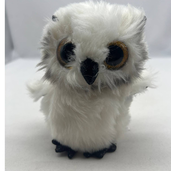 Plush Austin The Owl Beanie Boo Ty Beanie Boo Toys Ty Beanie Boos